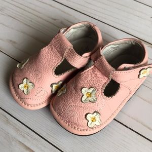 Jack and Lily Pink Baby shoes
